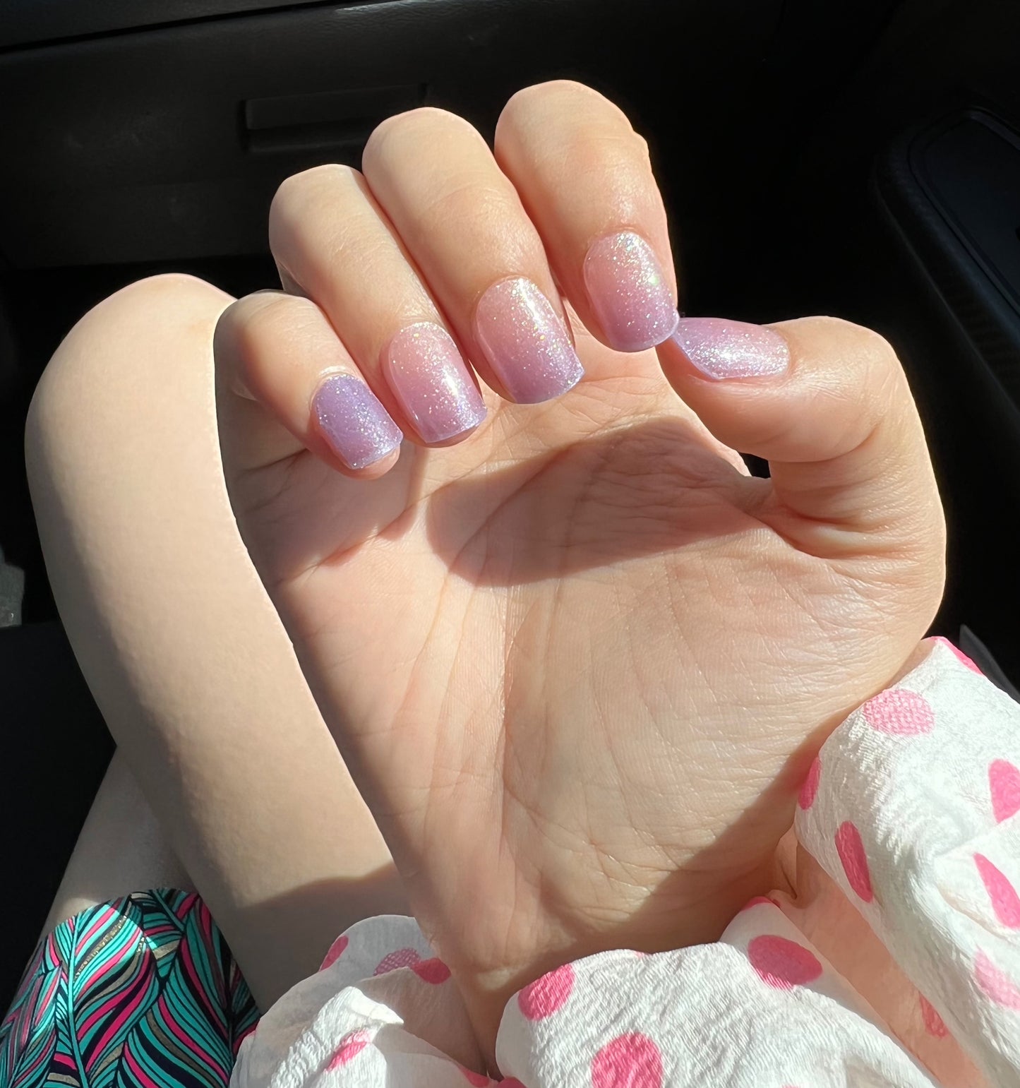 Frosty Whisper Semicured Gel Nail Sticker Kit/NG240