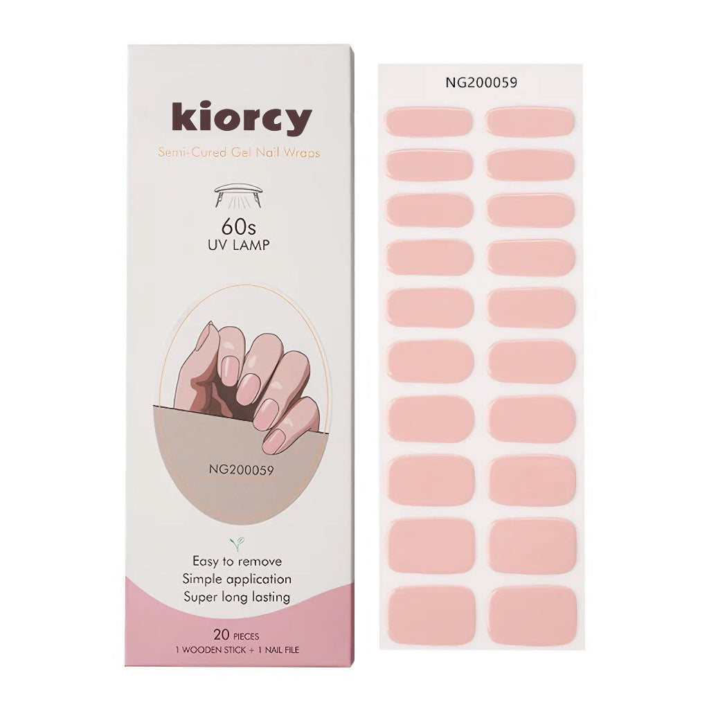Blush Nude Elegance Semicured Gel Nail Kit/NG59