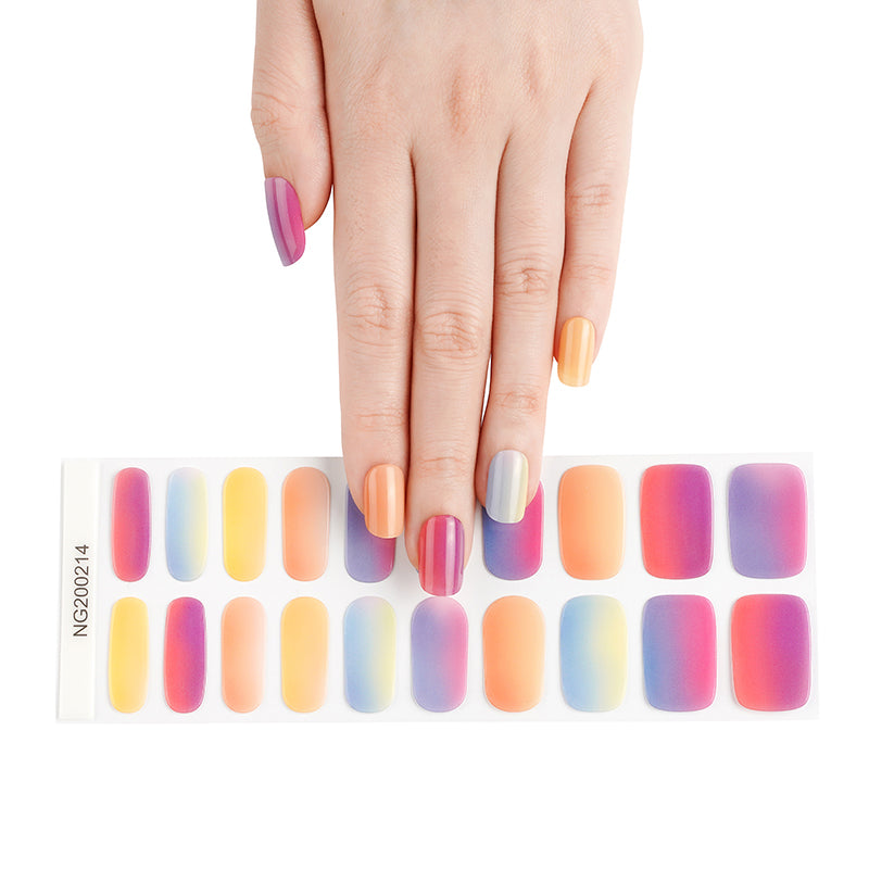 Semicured Gel Nail Kit/NG214