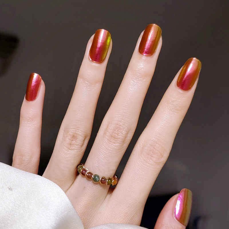 Duochrome Series Semicured Gel Nail Sticker Kit/NG139