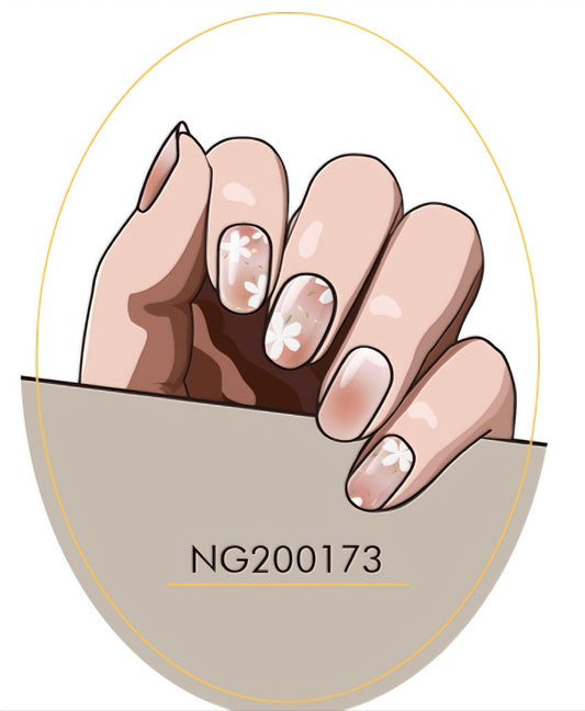 【New Arrivals 】Semicured Gel Nail Sticker Kit/NG173
