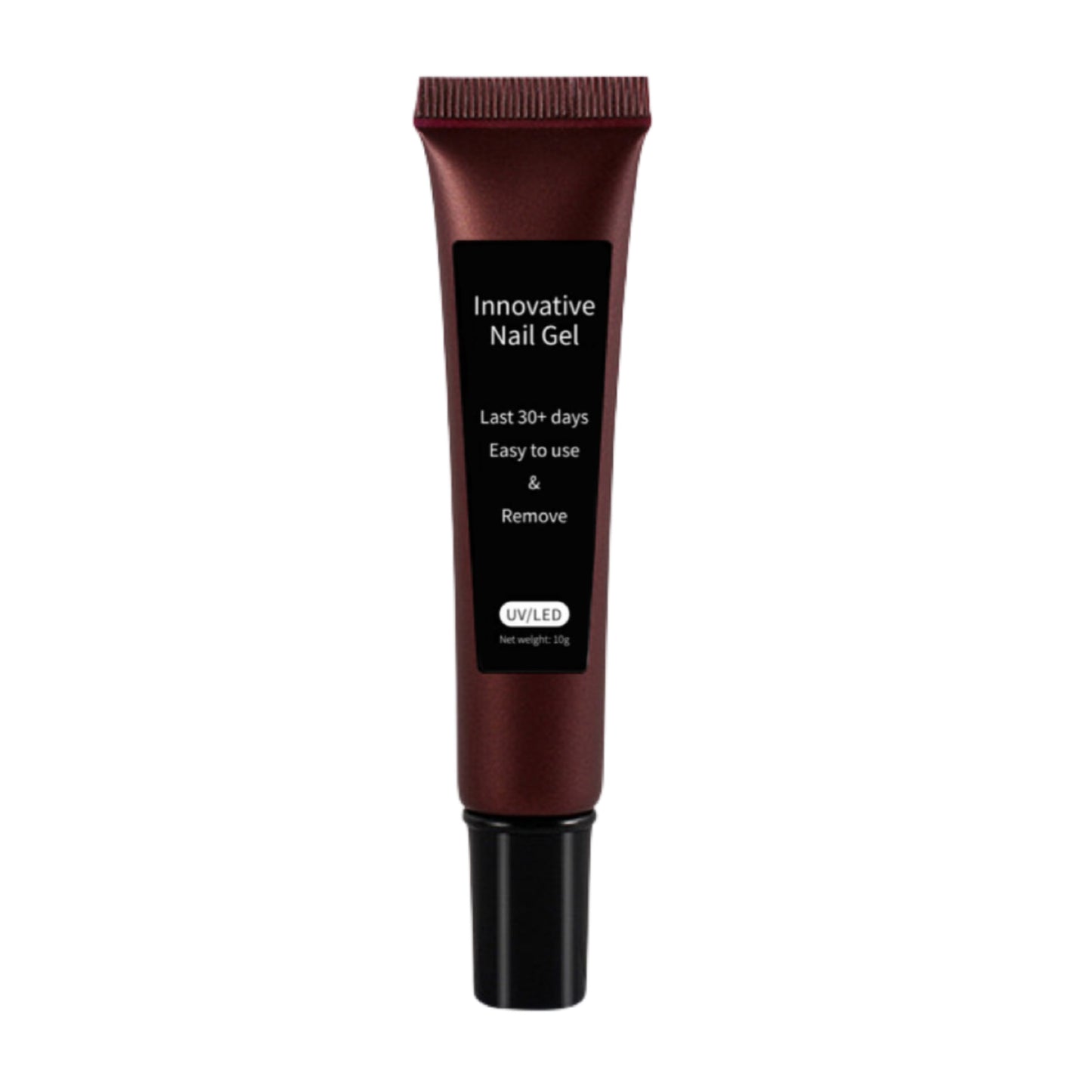 Solid Nail Gel 10g,Upgrade 3 in 1 Nail Gel for Fake Nails
