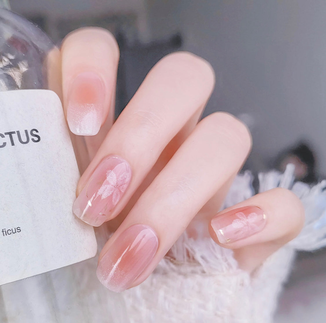 【New Arrivals 】Semicured Gel Nail Sticker Kit/NG173