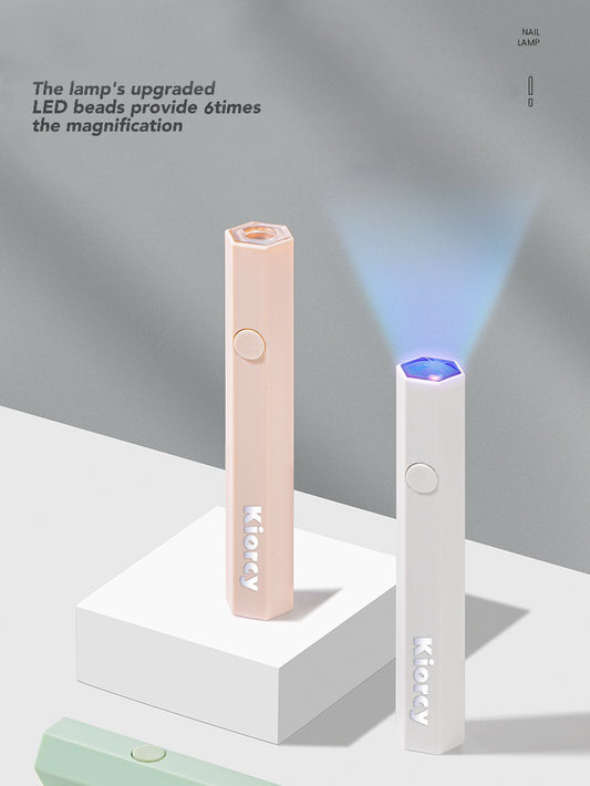A-handheld nail lamp