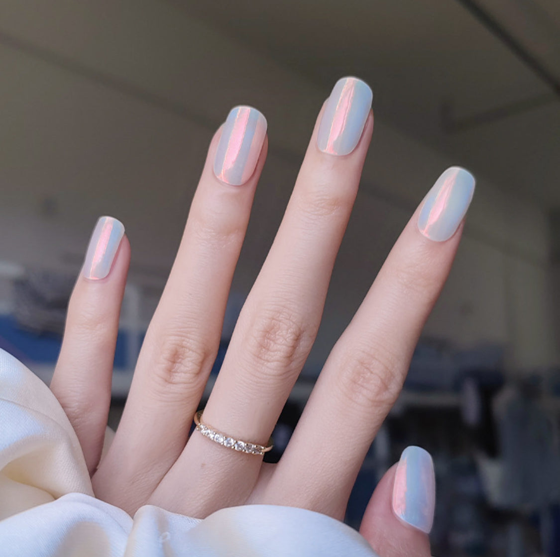 Duochrome Series Semicured Gel Nail Sticker Kit/NG115