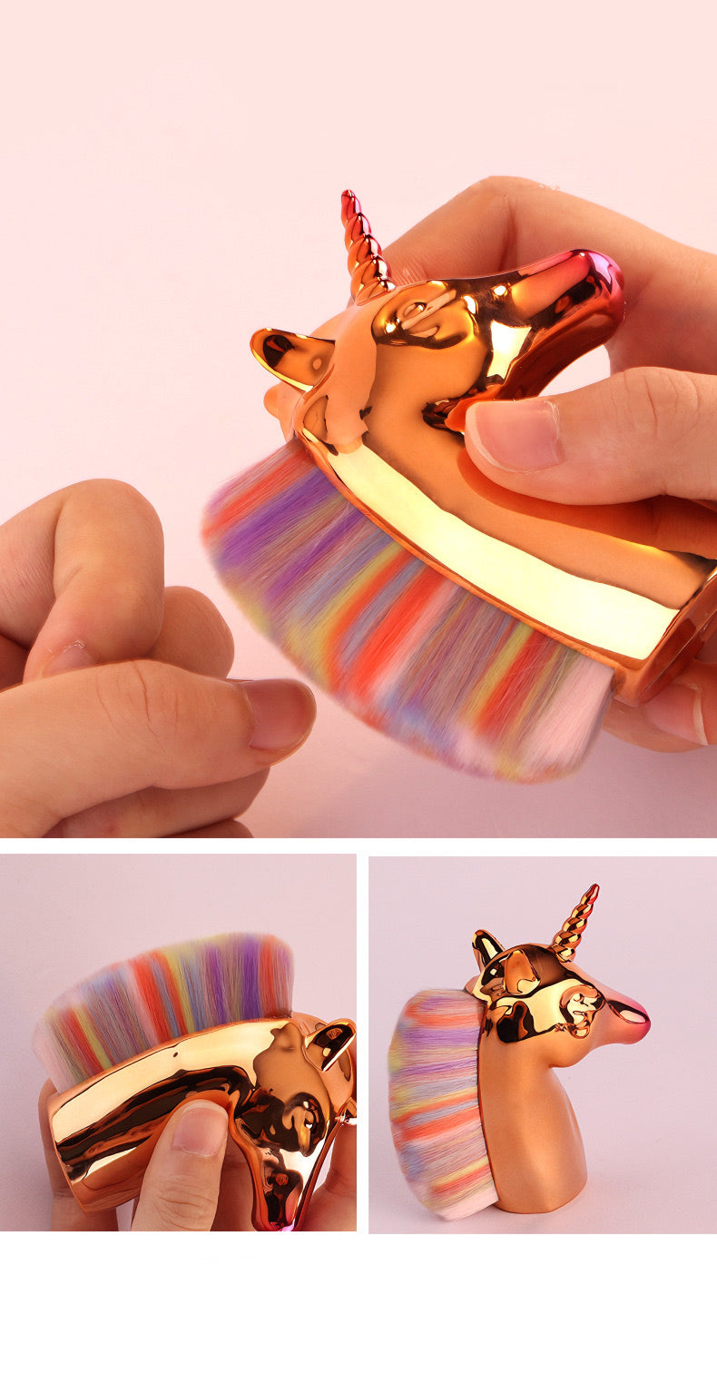 Unicorn Nail Dust Brush