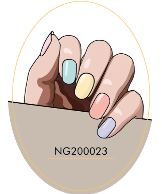 Macaron Mélange Semicured Gel Nail Kit/NG23