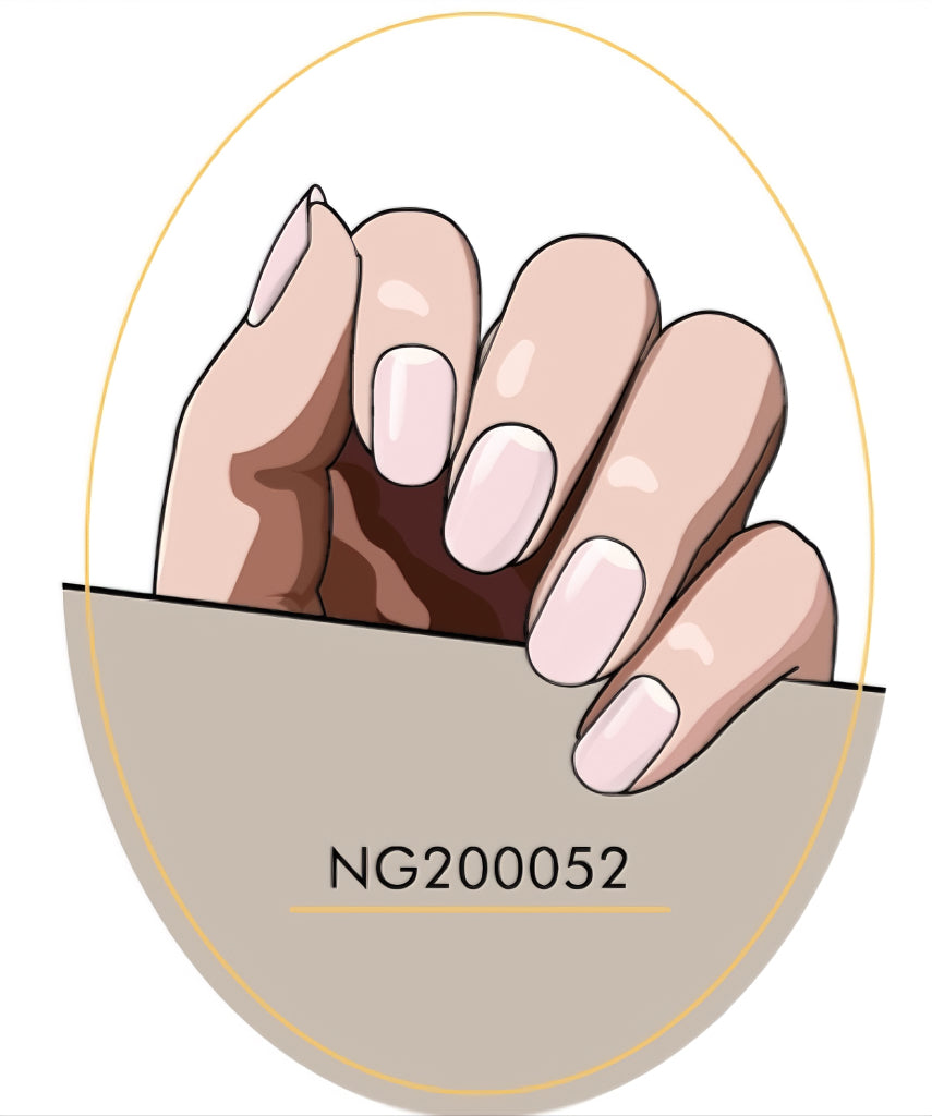 Clear Multifunctional Semicured Gel Nail Sticker Kit/NG52
