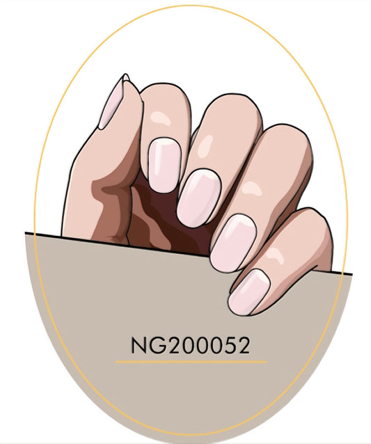 Clear Multifunctional Semicured Gel Nail Sticker Kit/NG52