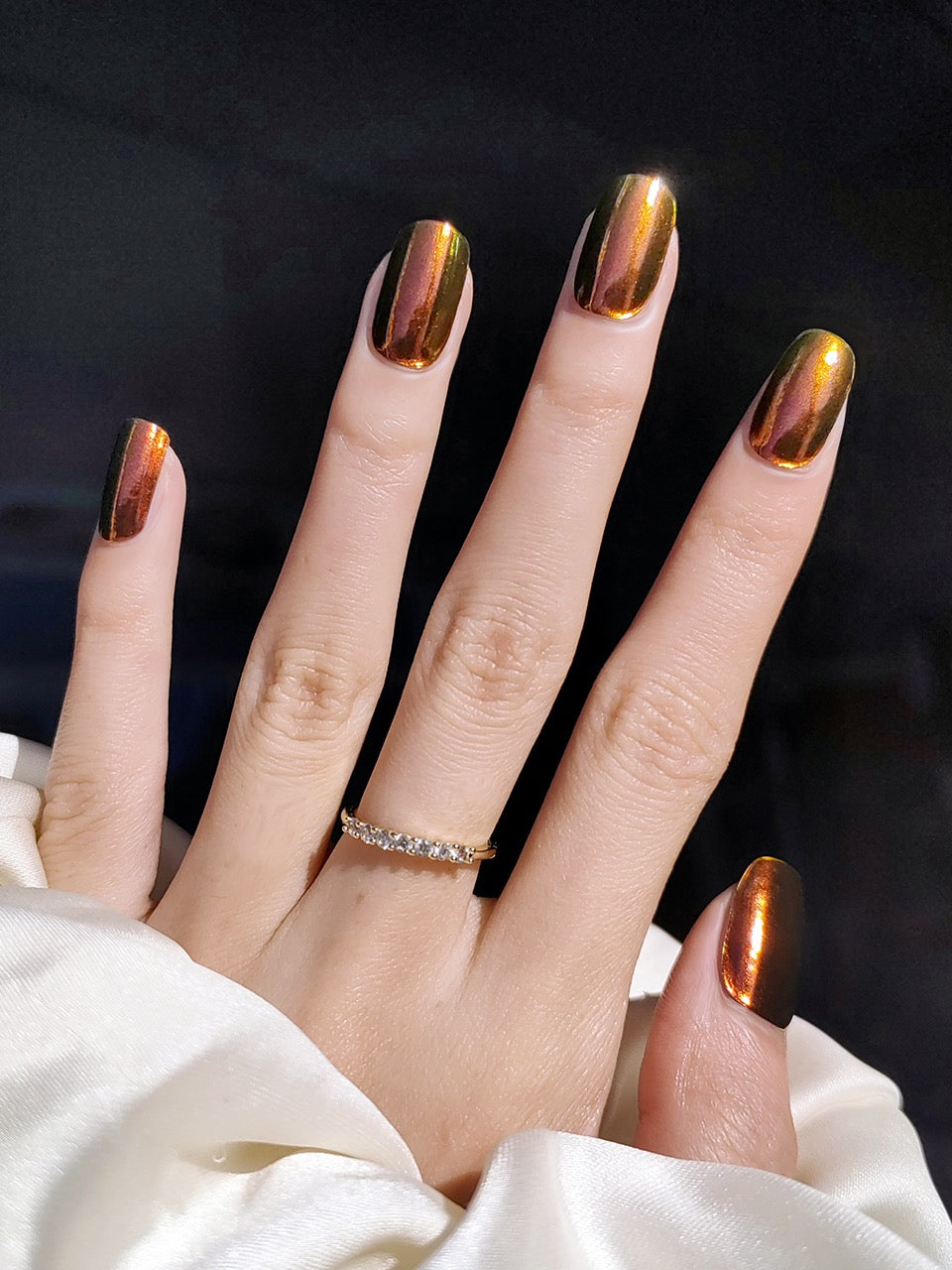Duochrome Series  Semicured Gel Nail Sticker Kit/NG141