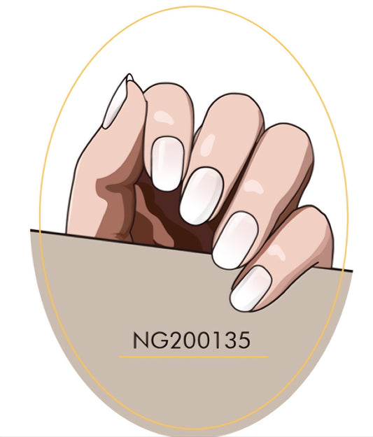 Dusty rose gradient Semicured Gel Nail Sticker Kit/NG135