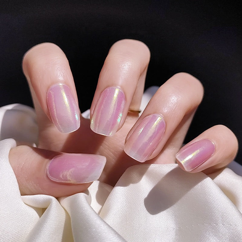 Duochrome Series Semicured Gel Nail Sticker Kit/NG114