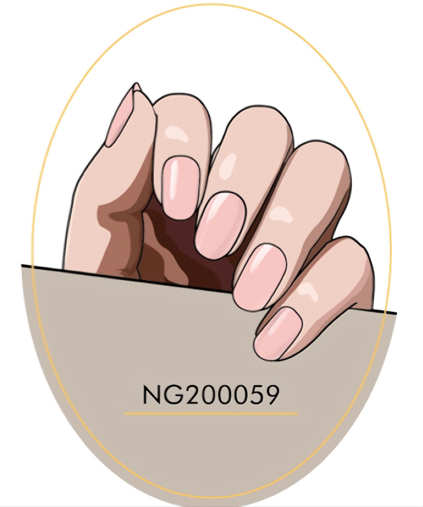 Blush Nude Elegance Semicured Gel Nail Kit/NG59