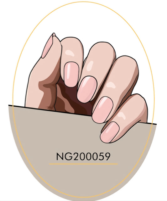 Blush Nude Elegance Semicured Gel Nail Kit/NG59