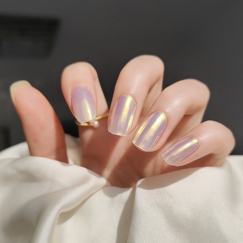 Duochrome Series Semicured Gel Nail Sticker Kit/NG113